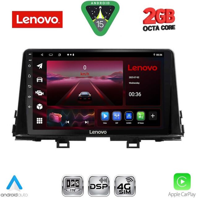 LENOVO LVF 5309_CPA (9inc) MULTIMEDIA TABLET for KIA PICANTO mod. 2017-2021
