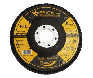 ΔΙΣΚΟΣ P40 115x22.23mm EPICA STAR EP-10461