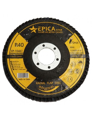 ΔΙΣΚΟΣ P40 115x22.23mm EPICA STAR EP-10461