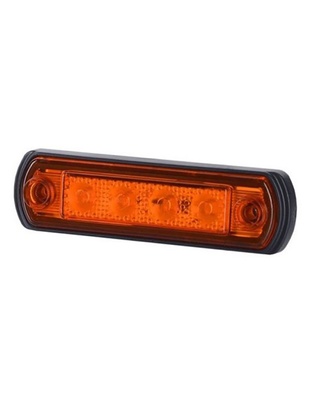 ΦΩΣ ΟΓΚΟΥ LD676 12/24V 4LED HORPOL ΠΟΡΤΟΚΑΛΙ (10,5 x 2,5 cm) -1ΤΕΜ