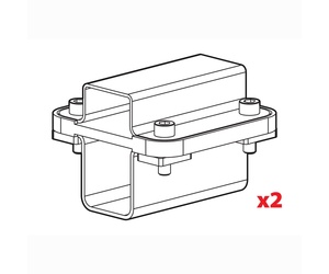 ΑΝΤΑΠΤΟΡΕΣ ΓΙΑ ΣΧΑΡΕΣ ΟΡΟΦΗΣ KARGO RACK NORDRIVE ΣΕ ΜΠΑΡΕΣ KARGO/KARGO PLUS