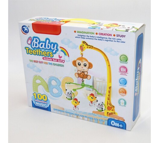 ΜΟΥΣΙΚΟ ΠΑΙΧΝΙΔΙ ΚΟΥΝΙΑΣ BABY TEETHERS  HO-GA-4126