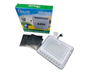 ΑΔΙΑΒΡΟΧΟΣ ΗΛΙΑΚΟΣ ΠΡΟΒΟΛΕΑΣ LED WL-8801