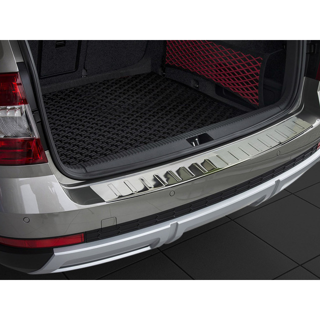 TRIM  ΠΟΡΤ ΜΠΑΓΚΑΖ ΧΡΩΜΙΟ ΜΕΤΑΛΛΙΚΟ ΓΙΑ SKODA OCTAVIA 3 A7 4D/SW 2013+