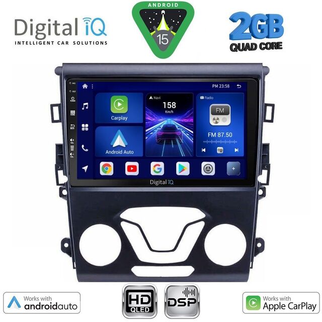 DIGITAL IQ BXC 3164_CPAA A/C (9inc) MULTIMEDIA TABLET for FORD MONDEO mod. 2014-2023