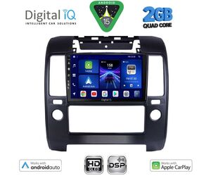 DIGITAL IQ BXC 3454_CPAA A/C (9inc) MULTIMEDIA TABLET for NISSAN NAVARA D40 mod. 2006-2011 με A/C