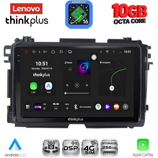 LENOVO LTM 11201_CPA (10inc) MULTIMEDIA TABLET for HONDA HRV mod. 2015-2021