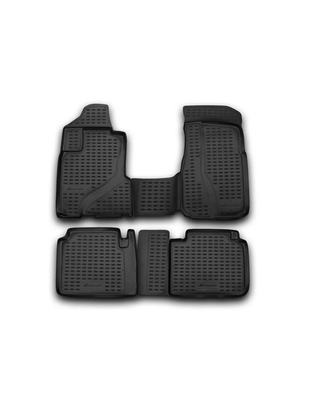 ΠΑΤΑΚΙΑ ΣΕ ΣΚΑΦΗ TPE ΛΑΣΤΙΧΟ ΓΙΑ HONDA CR-V 2002-2006  ΣΕ ΜΑΥΡΟ ΧΡΩΜΑ NOVLINE - 4 ΤΕΜ.
