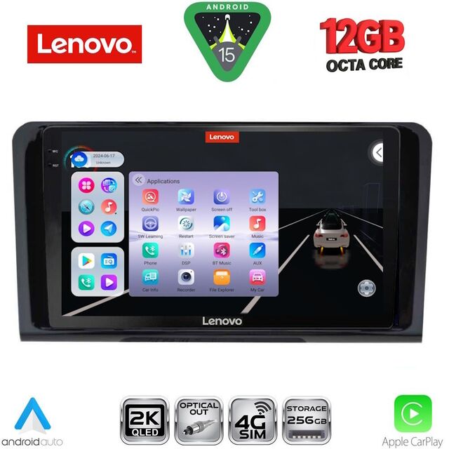 LENOVO SSZ 12414_CPA (9inc) MULTIMEDIA TABLET for MERCEDES ML (W164) – GL (X164) mod. 2005-2011