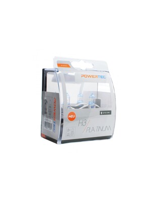 H3 12V 55W 3.250K +130% PK22s POWERTECK PLATINUM 2ΤΕΜ. M-TECH