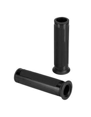 ΧΕΡΟΥΛΙΑ MOTO STYLE GRIP ΜΑΥΡΟ ΧΡΩΜΑ 22mm+25mm 12cm LAMPA - 2 τεμ.