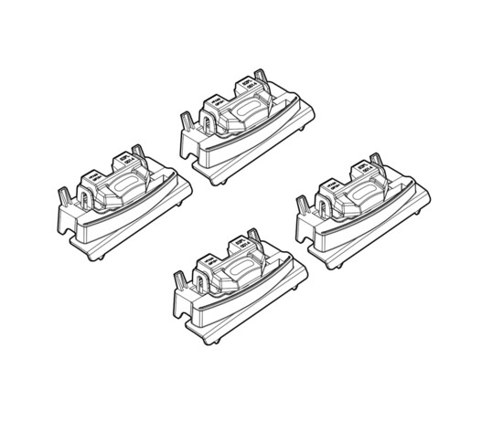 ΠΟΔΙΑ ΓΙΑ ΜΠΑΡΕΣ NORDRIVE ΓΙΑ TOYOTA COROLLA CROSS 5D 09/2022+ - 4 τεμ.