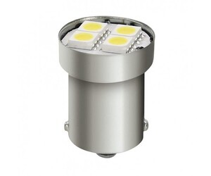 ΛΑΜΠΑ P21W 24-28V BA15s 40lm HYPER-LED (ΜΟΝΟΠΟΛΙΚΟ)LAMPA - 20 ΤΕΜ.