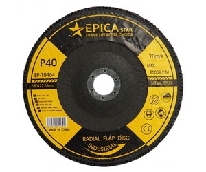 ΔΙΣΚΟΣ ΛΕΙΑΝΣΗΣ P40 180x22.23mm EPICA STAR TO-EP-10464