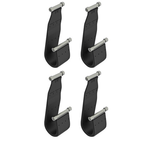 FIT-KIT ΑΚΡΑ (ΠΟΔΙΑ) ΓΙΑ ΜΠΑΡΕΣ SNAP ALU F-1 17,5cm +ΟΛΑ ΤΑ ΟΧΗΜΑΤΑ ΜΕ ΧΟΝΤΡΟ ΡΕΛΙ NORDRIVE - 4 TEM.