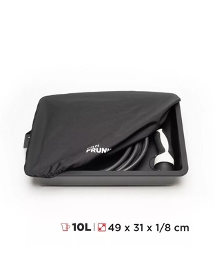 Rati - Frunk Audi Q4 e-tron 2021> με Gas Strut πρακτικός Εμπρός Αποθηκευτικός Χώρος 10L για Καλώδια Φόρτισης και Καθημερινή Οργάνωση Ηλεκτρικών - 1 Τεμ. (V01915/RT)