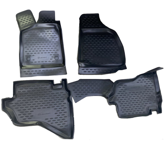ΠΑΤΑΚΙΑ ΣΕ ΣΚΑΦΗ TPE ΛΑΣΤΙΧΟ ΓΙΑ FORD RANGER 2007-2011  ΣΕ ΜΑΥΡΟ ΧΡΩΜΑ NOVLINE - 4 ΤΕΜ.