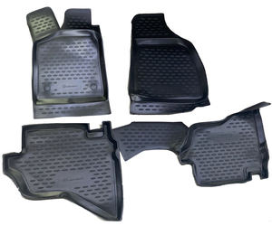 ΠΑΤΑΚΙΑ ΣΕ ΣΚΑΦΗ TPE ΛΑΣΤΙΧΟ ΓΙΑ FORD RANGER 2007-2011  ΣΕ ΜΑΥΡΟ ΧΡΩΜΑ NOVLINE - 4 ΤΕΜ.