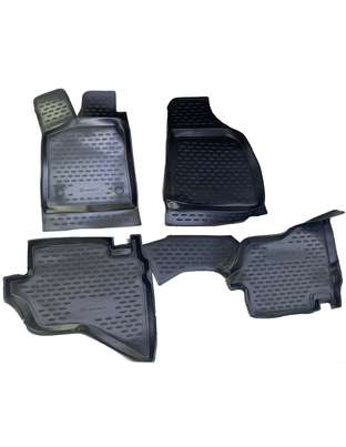 ΠΑΤΑΚΙΑ ΣΕ ΣΚΑΦΗ TPE ΛΑΣΤΙΧΟ ΓΙΑ FORD RANGER 2007-2011  ΣΕ ΜΑΥΡΟ ΧΡΩΜΑ NOVLINE - 4 ΤΕΜ.