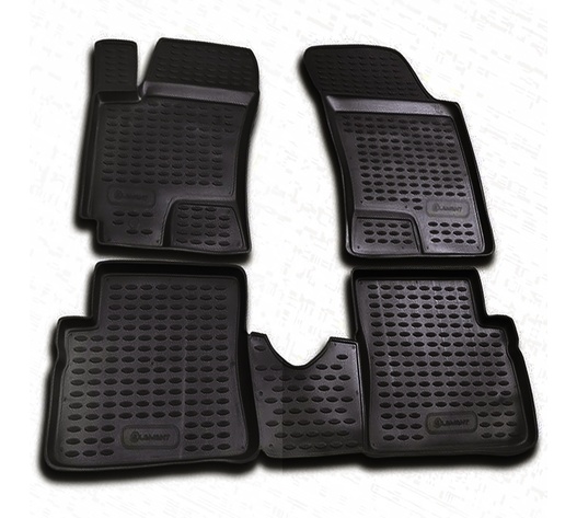 ΠΑΤΑΚΙΑ ΣΕ ΣΚΑΦΗ TPE ΛΑΣΤΙΧΟ ΓΙΑ HYUNDAI GETZ 5D 2002-2008  ΣΕ ΜΑΥΡΟ ΧΡΩΜΑ NOVLINE - 4 ΤΕΜ.