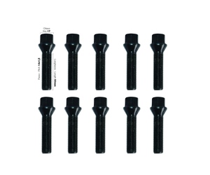 ΜΠΟΥΛΟΝΙΑ ΚΩΝΙΚΑ 14x1,50 50mm (17) ΜΑΥΡΑ SIMONI RACING - 10 TEM.