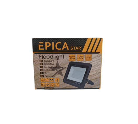 ΠΡΟΒΟΛΕΑΣ LED 50W EPICA STAR EP-50583