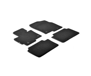 ΠΑΤΑΚΙΑ EXECUTIVE ΜΟΚΕΤΑ ΓΙΑ MAZDA CX-5 04/2012-2017 ΣΕ ΜΑΥΡΟ ΧΡΩΜΑ ME ΚΟΥΜΠΩΜΑΤΑ LAMPA - 4 ΤΕΜ.