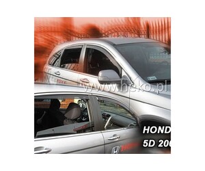ΑΝΕΜΟΘΡΑΥΣΤΕΣ ΓΙΑ HONDA CR-V 3 5D 02/2007-2012 ΖΕΥΓΑΡΙ ΑΠΟ ΕΥΚΑΜΠΤΟ ΦΙΜΕ ΠΛΑΣΤΙΚΟ HEKO - 2 ΤΕΜ.