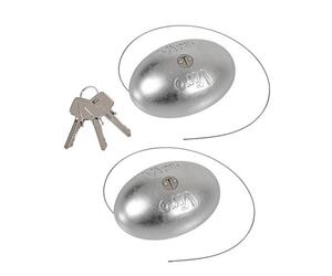 ΚΛΕΙΔΑΡΙΑ ΑΣΦΑΛΕΙΑΣ VAN LOCK UNIVERSAL 2ΤΕΜ. ΜΕ 3 ΚΛΕΙΔΙΑ