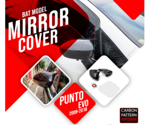 Καπάκια καθρεφτών batman - Fiat Punto Evo 2009-2018