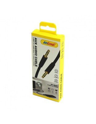 3.5AUX ΚΑΛΩΔΙΟ 1000mm ANDOWL QY-W091