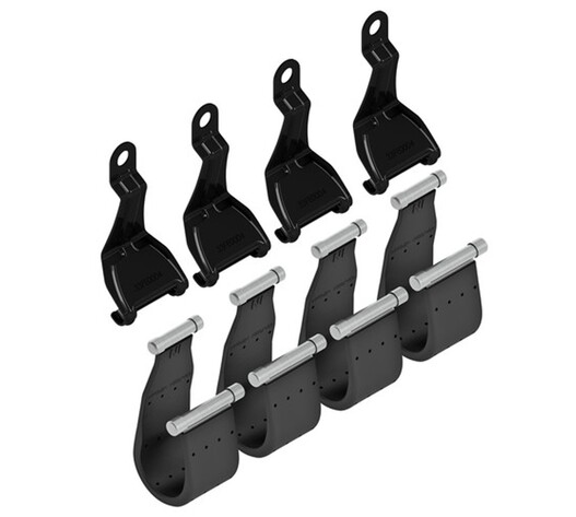 FIT-KIT ΑΚΡΑ (ΠΟΔΙΑ) ΓΙΑ ΜΠΑΡΕΣ SNAP ALU F-2 14cm ΜΟΝΟ ΓΙΑ CITROEN CACTUS NORDRIVE - 4 TEM