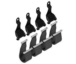 FIT-KIT ΑΚΡΑ (ΠΟΔΙΑ) ΓΙΑ ΜΠΑΡΕΣ SNAP ALU F-2 14cm ΜΟΝΟ ΓΙΑ CITROEN CACTUS NORDRIVE - 4 TEM