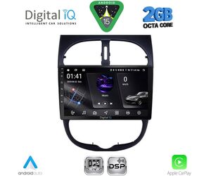 DIGITAL IQ RSF 4506_CPA (9inc) MULTIMEDIA TABLET for PEUGEOT 206 mod. 1998-2006