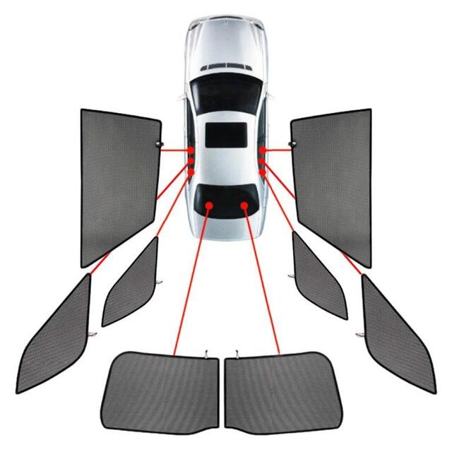 CarShades - ΚΟΥΡΤΙΝΑΚΙΑ  CAR SHADES ΓΙΑ MERCEDES E-KLAS W212 SW 2009+ - 8 ΤΕΜ. (PVC.MB-E-E-B)