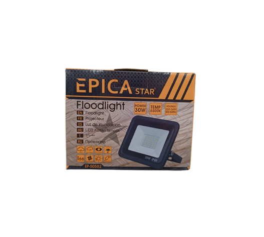 ΠΡΟΒΟΛΕΑΣ LED 30W EPICA STAR EP-50582
