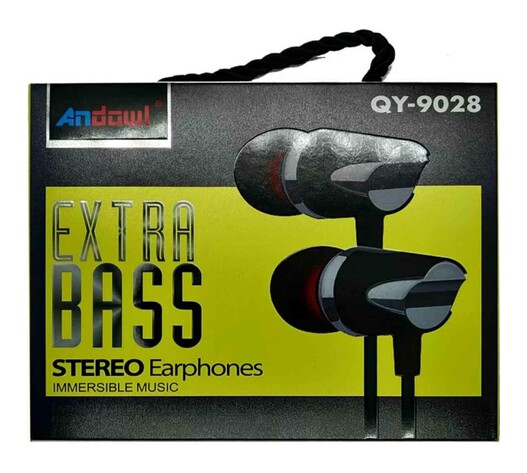 ΑΚΟΥΣΤΙΚΑ HANDS-FREE ΜΕ ΒΥΣΜΑ 3.5mm ANDOWL QY-9028