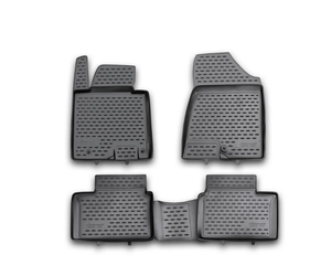 ΠΑΤΑΚΙΑ ΣΕ ΣΚΑΦΗ TPE ΛΑΣΤΙΧΟ ΓΙΑ KIA CEED 5D 05/2012+   ΣΕ ΜΑΥΡΟ ΧΡΩΜΑ NOVLINE - 4 ΤΕΜ.
