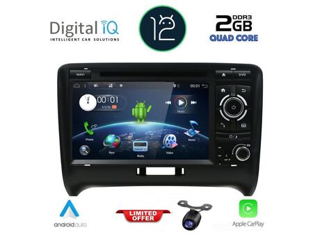 DIGITAL IQ AN 178_GPS (7'' DVD) MULTIMEDIA SYSTEM for AUDI ΤΤ mod. 2007-2015