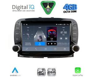 DIGITAL IQ BLG 498_CPA (7" DECK) MULTIMEDIA SYSTEM for FIAT 500 mod. 2016-2025