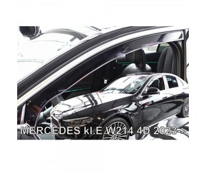 ΑΝΕΜΟΘΡΑΥΣΤΕΣ ΓΙΑ MERCEDES W214 4D 2023+ ΣΕΤ ΑΥΤΟΚΙΝΗΤΟΥ ΑΠΟ ΕΥΚΑΜΠΤΟ ΦΙΜΕ ΠΛΑΣΤΙΚΟ HEKO - 4 ΤΕΜ.