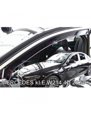ΑΝΕΜΟΘΡΑΥΣΤΕΣ ΓΙΑ MERCEDES W214 4D 2023+ ΣΕΤ ΑΥΤΟΚΙΝΗΤΟΥ ΑΠΟ ΕΥΚΑΜΠΤΟ ΦΙΜΕ ΠΛΑΣΤΙΚΟ HEKO - 4 ΤΕΜ.