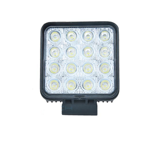 ΠΡΟΒΟΛΕΑΣ ΤΕΤΡΑΓΩΝΟΣ ME 16LED HP 6000K 10-30V 48W