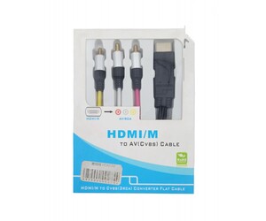 ΚΑΛΩΔΙΟ HDMI ΑΡΣΕΝΙΚΟ ΣΕ AV/RCA TY-00275