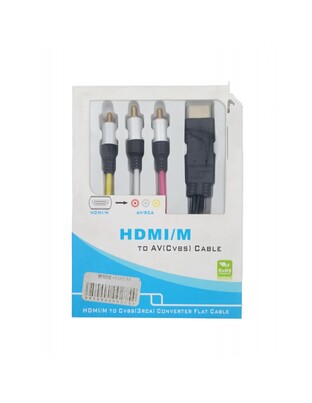 ΚΑΛΩΔΙΟ HDMI ΑΡΣΕΝΙΚΟ ΣΕ AV/RCA TY-00275