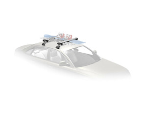 ΒΑΣΗ ΣΚΙ ΟΡΟΦΗΣ ΑΛΟΥΜΙΝΙΟΥ 6 ΣΚΙ ΤΥΠΟΥ NORDIC/4 SNOWBOARD WB300 WHISPBAR