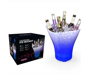 ΚΟΥΒΑΣ ΠΑΓΟΥ 5LT ΜΕ LED ΦΩΤΙΣΜΟ & ΗΧΕΙΟ BLUETOOTH 5W SJ-06084