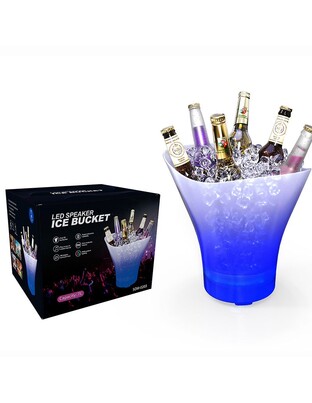 ΚΟΥΒΑΣ ΠΑΓΟΥ 5LT ΜΕ LED ΦΩΤΙΣΜΟ & ΗΧΕΙΟ BLUETOOTH 5W SJ-06084