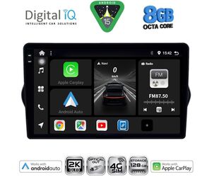 DIGITAL IQ BXK 20148_CPAA (9inc) MULTIMEDIA TABLET for FIAT TIPO mod. 2015-2023