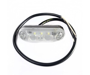 ΦΩΣ ΟΓΚΟΥ LD370 12/24V 3LED ΛΕΥΚΟ 8 x 2,5 -1ΤΕΜ.